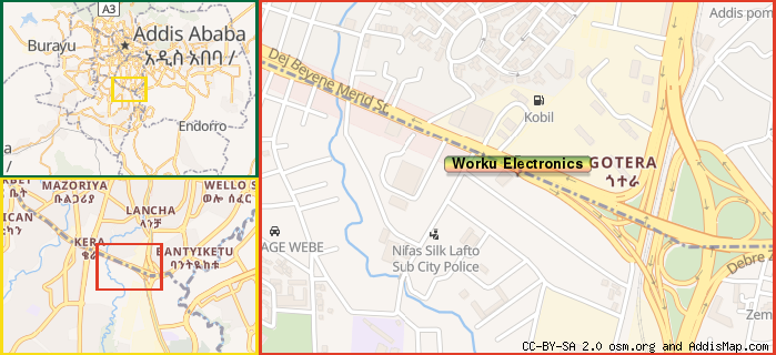 Map: How to find us.