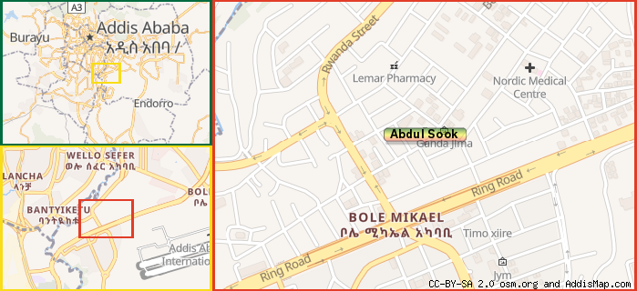 Map: How to find us.