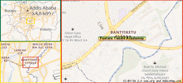 Map: How to find us.