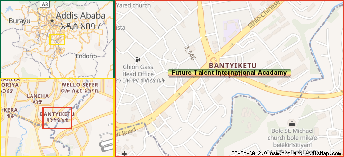 Map: How to find us.