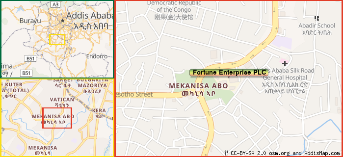 Map: How to find us.