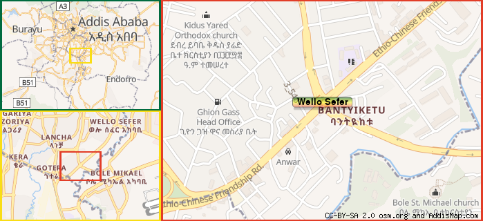Map: How to find us.