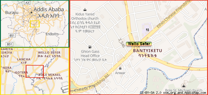 Map: How to find us.