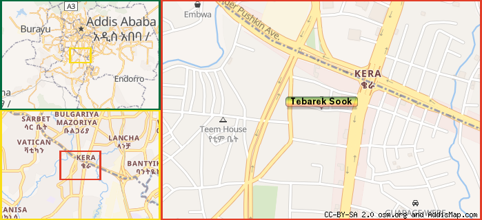 Map: How to find us.