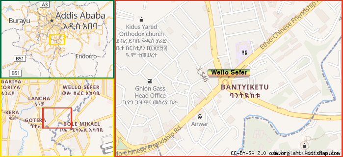 Map: How to find us.