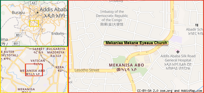 Map: How to find us.