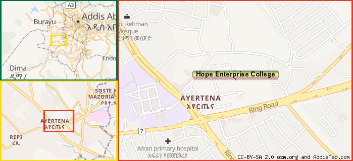 Map: How to find us.