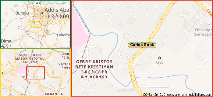 Map: How to find us.