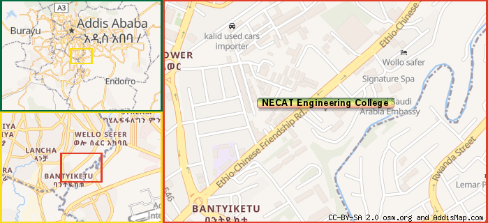 Map: How to find us.