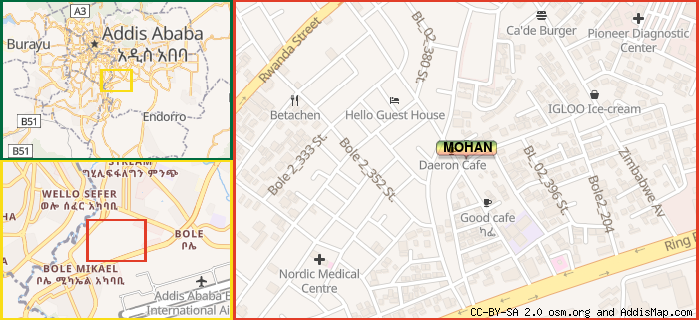 Map: How to find us.