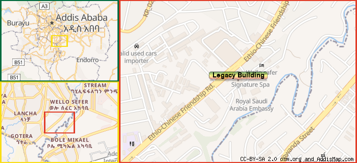 Map: How to find us.