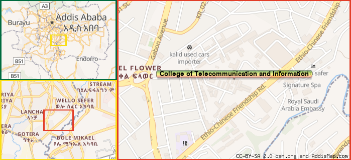 Map: How to find us.