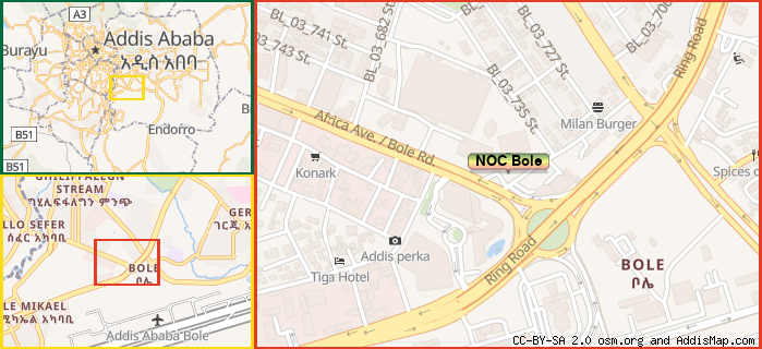 Map: How to find us.