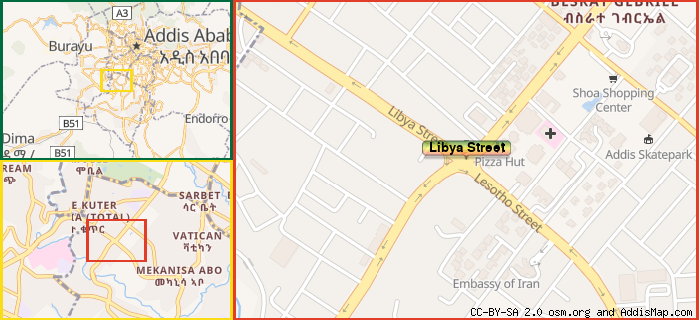 Map: How to find us.