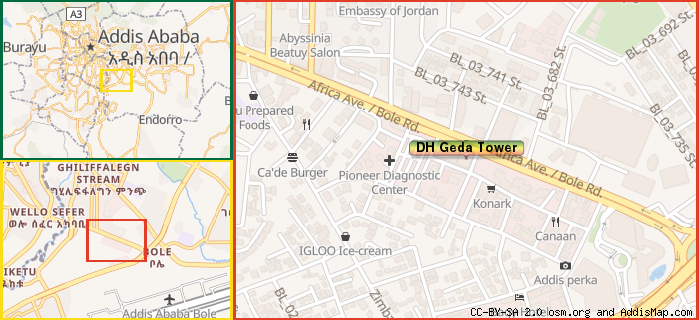 Map: How to find us.