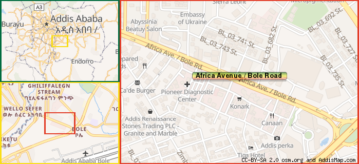 Map: How to find us.