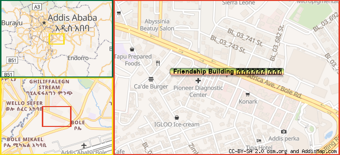 Map: How to find us.
