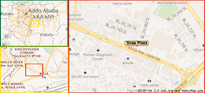 Map: How to find us.