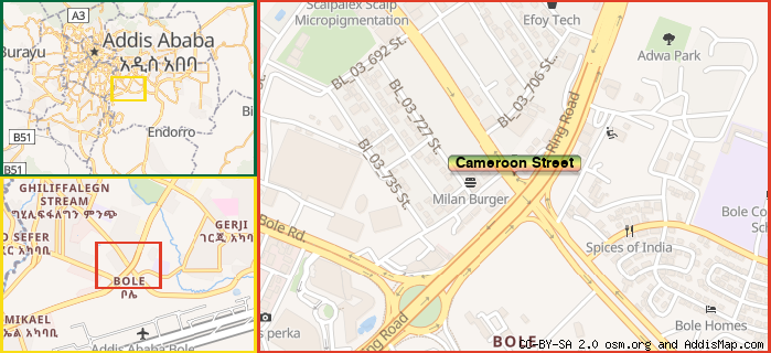 Map: How to find us.