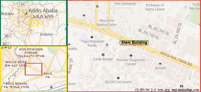 Map: How to find us.