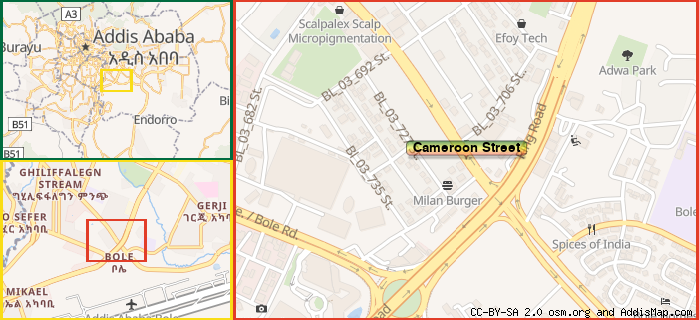 Map: How to find us.