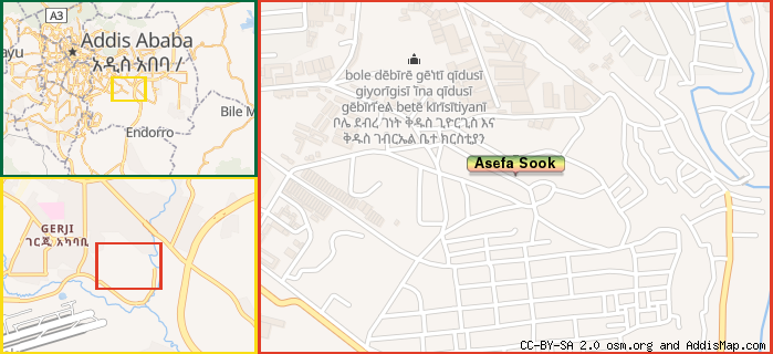Map: How to find us.