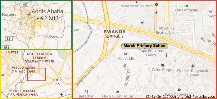 Map: How to find us.