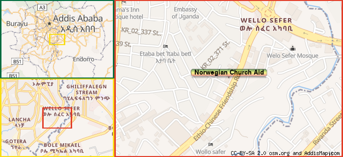 Map: How to find us.