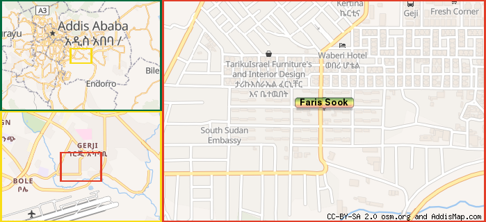 Map: How to find us.