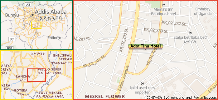 Map: How to find us.