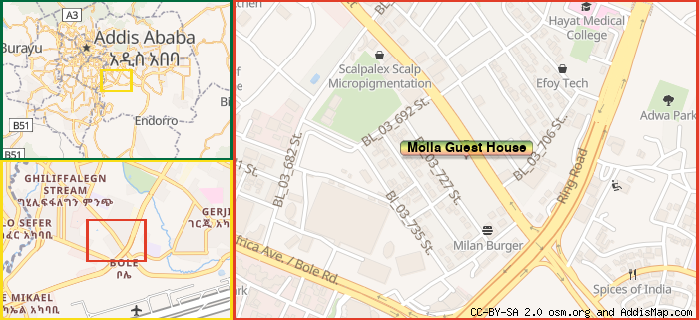 Map: How to find us.