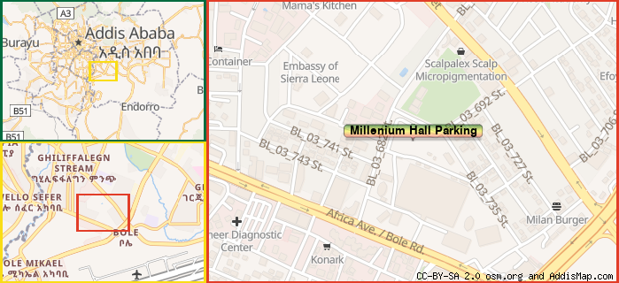 Map: How to find us.