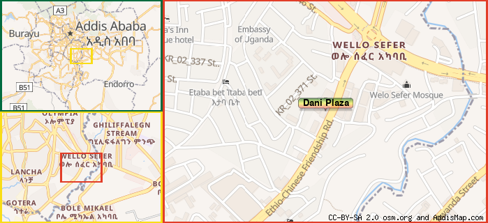 Map: How to find us.