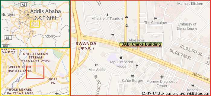 Map: How to find us.