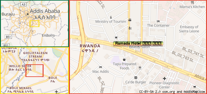 Map: How to find us.