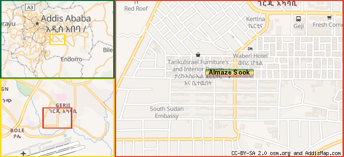 Map: How to find us.