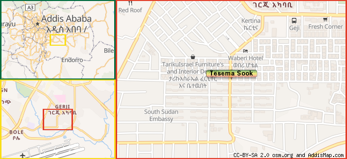 Map: How to find us.