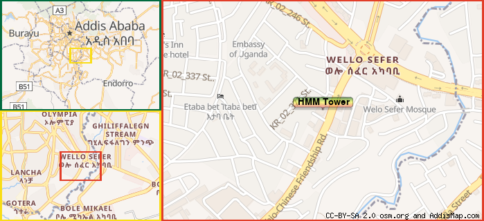 Map: How to find us.