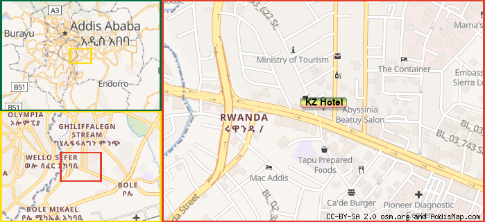 Map: How to find us.