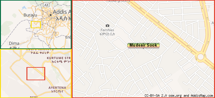 Map: How to find us.