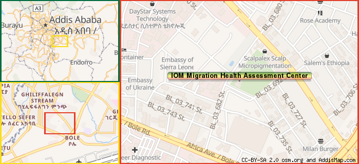 Map: How to find us.