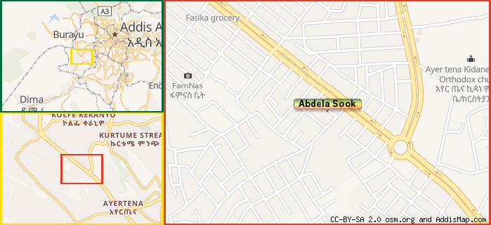 Map: How to find us.
