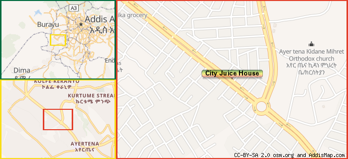 Map: How to find us.