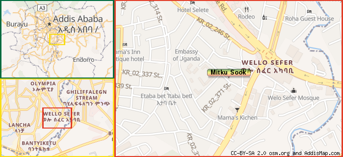 Map: How to find us.