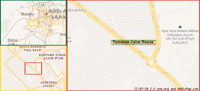 Map: How to find us.