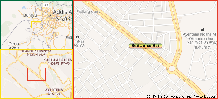 Map: How to find us.