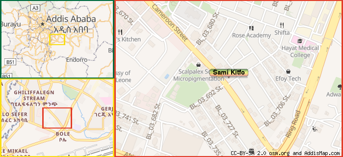 Map: How to find us.