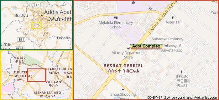 Map: How to find us.