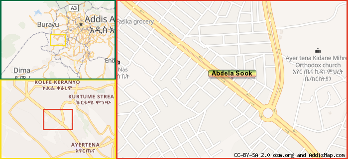 Map: How to find us.