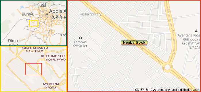 Map: How to find us.